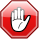 40px-Stop hand nuvola.png