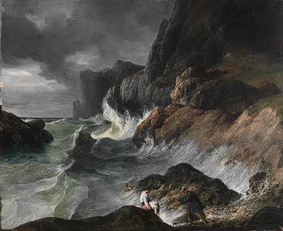 File:Stormy Coast Scene After a Shipwreck.jpg
